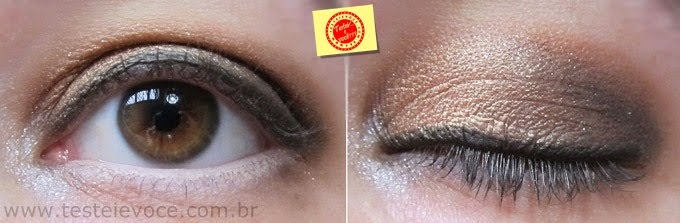 Tutorial em Fotos: Marrom com Dourado!