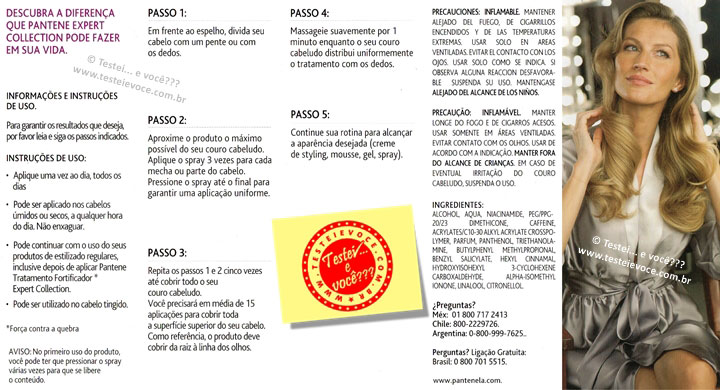 Tratamento Fortificante Avançado AgeDefy - Pantene Tratamento Fortificante Avançado AgeDefy - Pantene