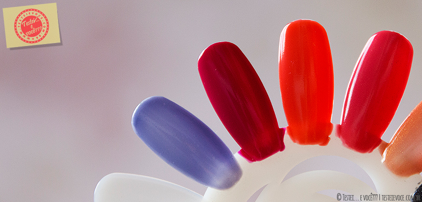 Swatches: Esmaltes Buquê Colorido - Realce