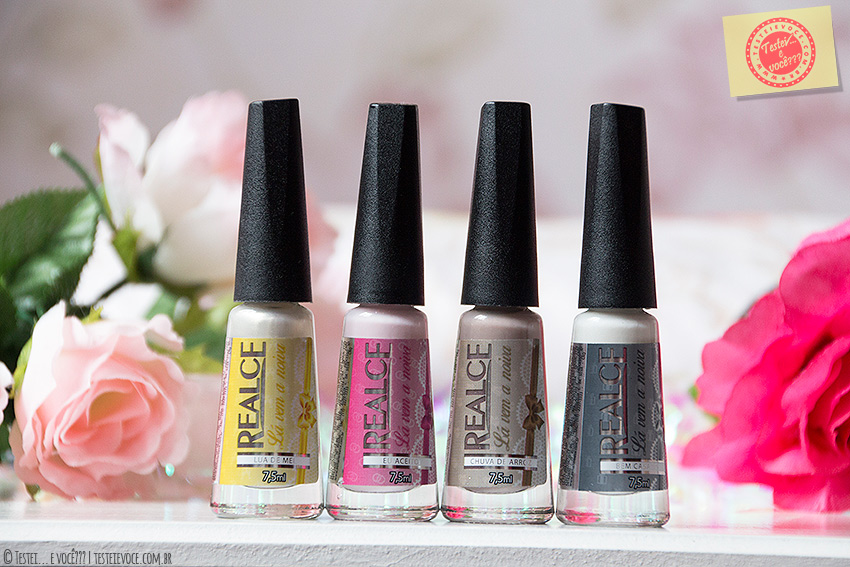 Swatches: Esmaltes Lá vem a Noiva - Realce