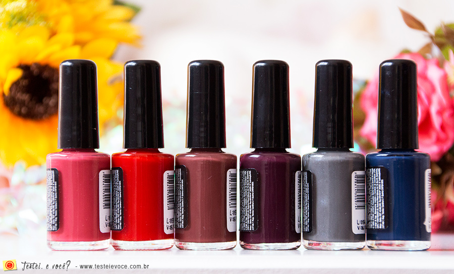 Swatches: Esmaltes Mulheres que Fascinam - Novo Toque Swatches: Esmaltes Mulheres que Fascinam - Novo Toque