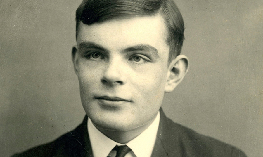 Imagem real de Alan Turing Imagem real de Alan Turing