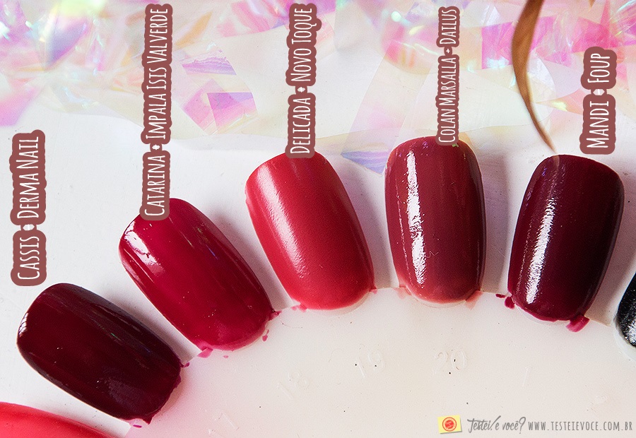 Top 5: Esmaltes Marsala Top 5: Esmaltes Marsala