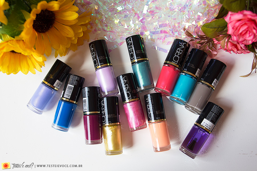 Swatches: Novos esmaltes da Lorena! Swatches: Novos esmaltes da Lorena!
