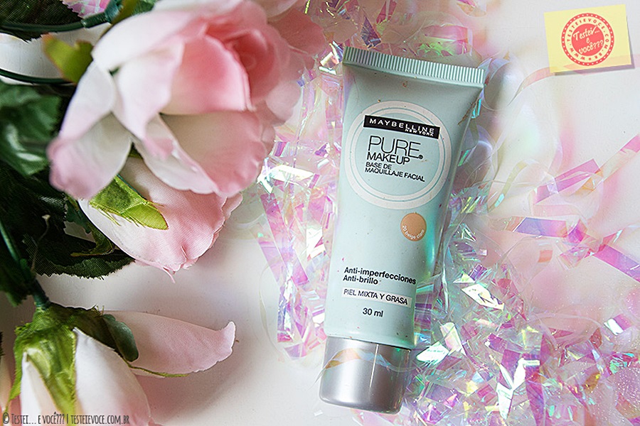 Base Pure Makeup (Bege Claro) - Maybelline Base Pure Makeup (Bege Claro) - Maybelline