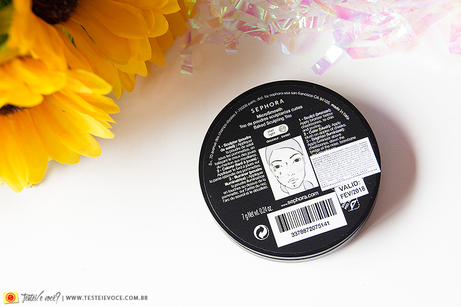 Contour Iluminador e Bronzer MicroSmooth Baked Sculpting Trio - Sephora Contour Iluminador e Bronzer MicroSmooth Baked Sculpting Trio - Sephora