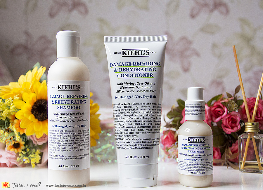 Linha Hair Damage Repairing & Rehydrating - Kiehl's Linha Hair Damage Repairing & Rehydrating - Kiehl's