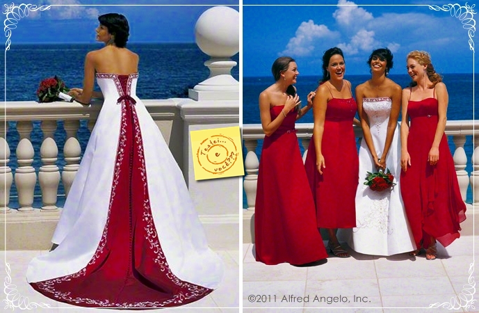 Vestidos de Noivas Coloridos – Ateliê Alfred Angelo